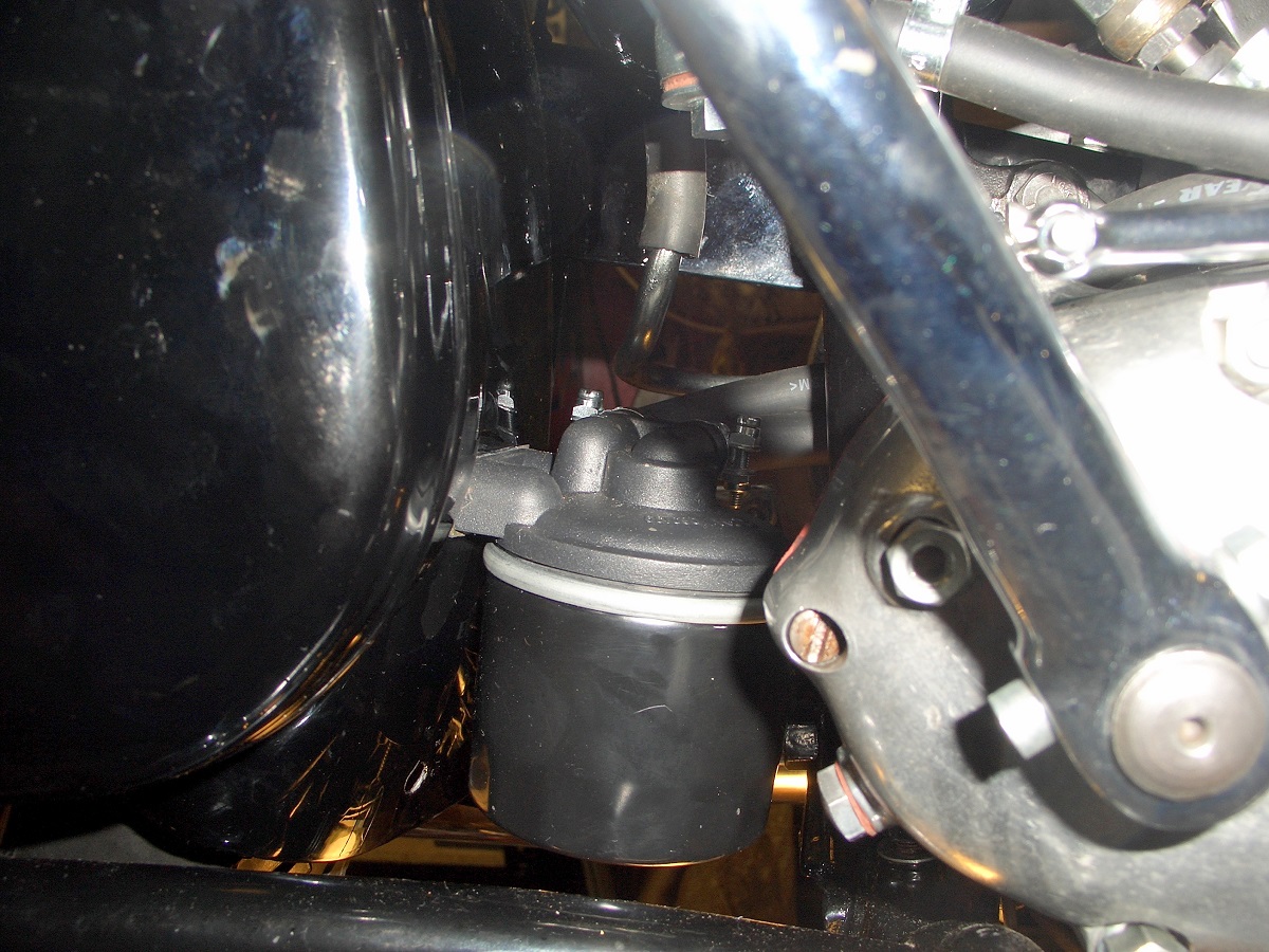 Montage à distance Filtre à huile et filtre fits classique BSA A7 A10 vélo A50 A65.